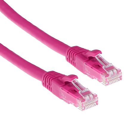 ACT CAT6 U-UTP Patch Cable 2m Pink