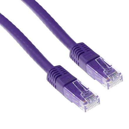 ACT CAT6A U-UTP Patch Cable 1m Purple