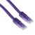 ACT CAT6A U-UTP Patch Cable 10m Purple