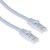 ACT CAT6A U-UTP Patch Cable 0,5m White