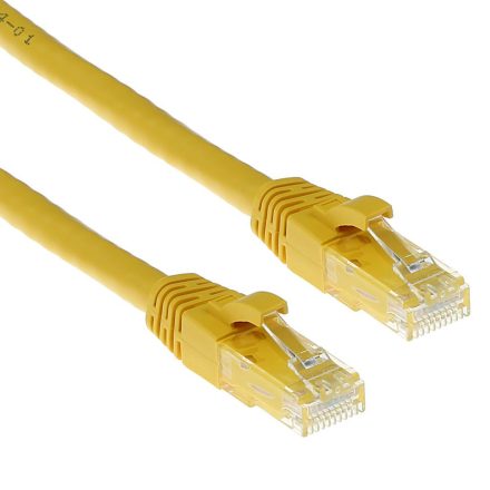 ACT CAT6A U-UTP Patch Cable 10m Yellow