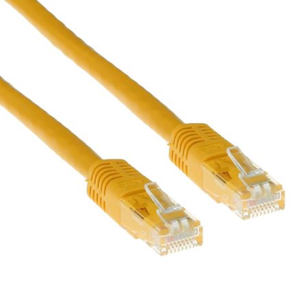 ACT CAT6 U-UTP Patch Cable 5m Yellow 