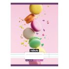 Füzet vonalas NEBULO A/4 32 lapos 81-32 L-Design 12 darabos