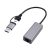 Gembird A-USB3AC-LAN2G-01 USB 2.5G Gigabit network adapter Space Grey