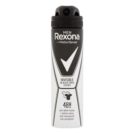 Izzadásgátló deo férfi REXONA Invisible Black & White 150ml