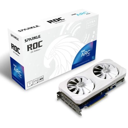 Sparkle ARC A750 8GB ROC Luna DDR6 OC White Edition
