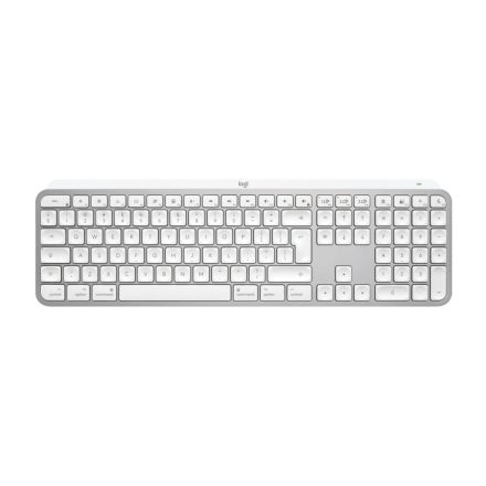 Logitech MX Keys S for Mac Bluetooth Keyboard Pale Grey US