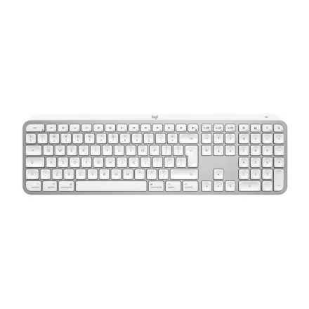 Logitech MX Keys S for Mac Bluetooth Keyboard Pale Grey US