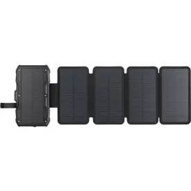 Sandberg Solar 5-Panel 10000mAh Powerbank Black