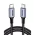 UGREEN USB-C to USB-C Alu Case with Braid Cable 1m Black