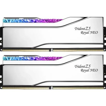 G.SKILL 32GB DDR5 6000MHz Kit(2x16GB) Trident Z5 Royal Neo RGB Silver