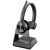 Poly Plantronics Savi 7310-M Office UC Mono DECT Headset + Base Station Black