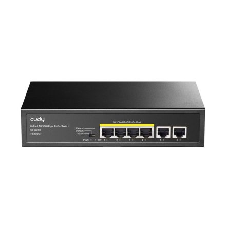 Cudy FS1006P 4-FE PoE Switch with 2 Uplink FE