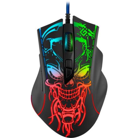 Defender GM-928 Bulletstorm RGB Gaming Mouse Black