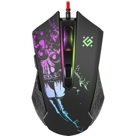 Defender GM-933 Sin''Sister RGB Gaming Mouse Black