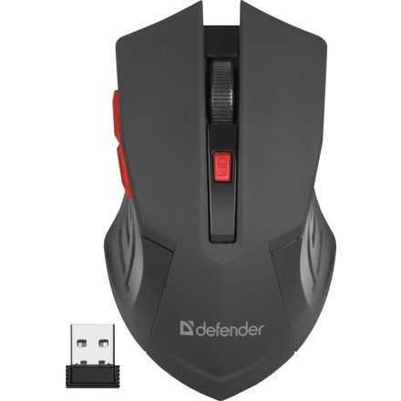 Defender MM-275 RF Accura Wireless Mouse Black/Red