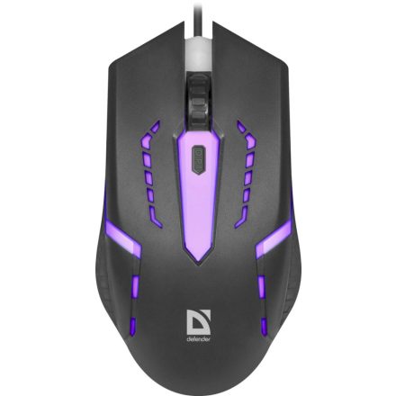 Defender MB-600L Flash RGB Gaming Mouse Black