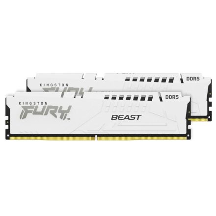 Kingston 32GB DDR5 6400MHz Kit(2x16GB) Fury Beast Expo White