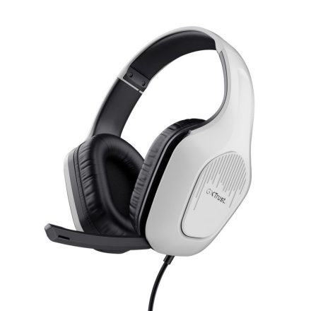 Trust GXT415 Zirox Lightweight Gaming Headset for PS5 White