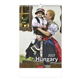 Falinaptár TOPTIMER T094 220x330mm álló Hungary 2027