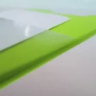 Felírótábla MAUL A/4 fedeles PVC világoszöld