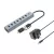 Conceptronic  HUBBIES21GP 7-Port USB 3.0 Hub with Power Adapter Grey