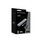 Conceptronic  HUBBIES20GP 7-Port USB 3.0 Hub with Power Adapter Grey