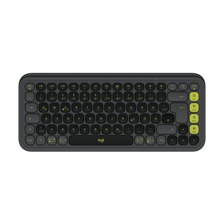 Logitech Pop Icon Wireless Keyboard Graphite US