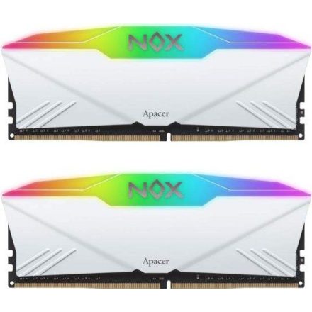 Apacer 16GB DDR4 3200MHz Kit(2x8GB) NOX RGB Aura 2 White