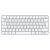 Apple Magic Keyboard (2024) Touch ID Bluetooth Keyboard White HU