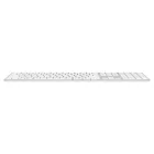 Apple Magic Keyboard (2024) Touch ID and Numeric Keypad Bluetooth Keyboard White US