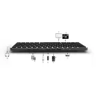 Rapoo UCK-6001 Keyboard Grey HU