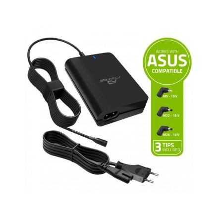 Advance PowerUp Universal Charger for ASUS Laptops 90W Black