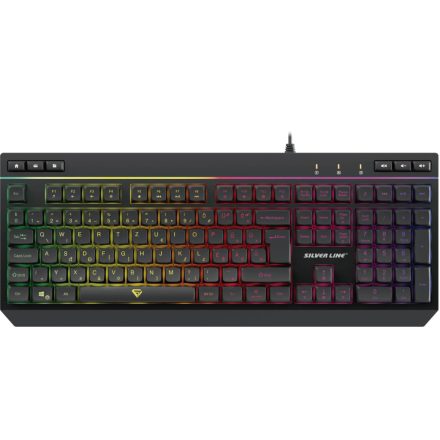 Silverline KB942 Gaming Keyboard Black HU