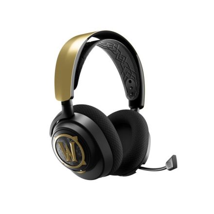 Steelseries Arctis Nova 7 WOW Edition Wireless Bluetooth Gaming Headset Black/Gold