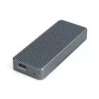 Digitus USB M.2 hard disk enclosure SSD external NVMe  20Gbps USB 3.2 Gen2x2 aluminum