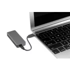 Digitus USB M.2 hard disk enclosure SSD external NVMe  20Gbps USB 3.2 Gen2x2 aluminum