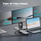 Digitus 13in1 USB-C Docking Station Silver