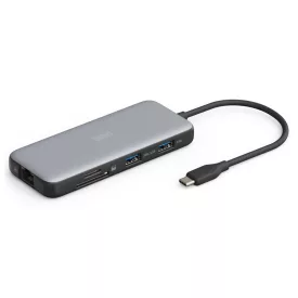 Digitus 8in1 USB-C docking station Grey