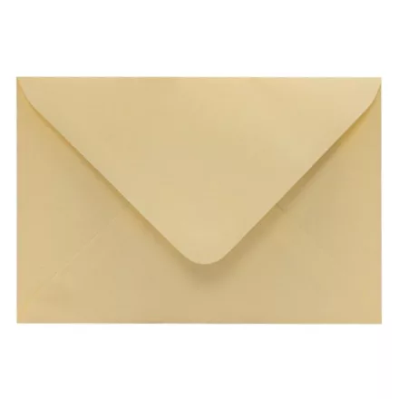 Boríték színes KASKAD LC/6 enyvezett 114x162mm 54 chamois 50 darabos