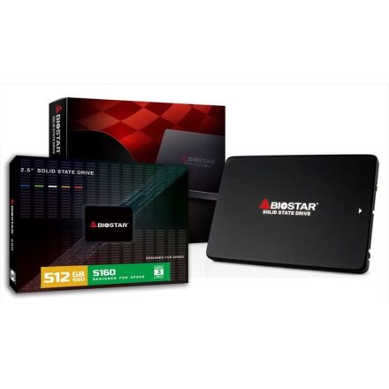 Biostar 512GB 2,5" SATA3 S160