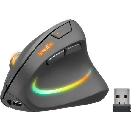 Speedlink Piavo Pro RGB Vertical Ergonomic Mouse Black