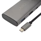 Dviced DV300001 Type-C 6-in-1 HUB Gray