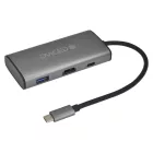 Dviced DV300001 Type-C 6-in-1 HUB Gray