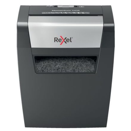 Rexel Momentum X406 Iratmegsemmisítő Black