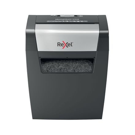 Rexel Momentum X308 Iratmegsemmisítő Black