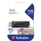 Verbatim 128GB Slider USB2.0 Black