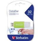 Verbatim 32GB DataBar USB2.0 Green