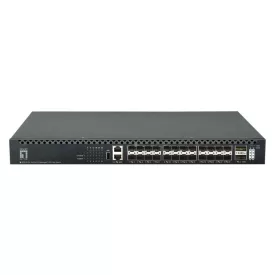 LevelOne XQS-3126 26-Port L3 Managed TOR Fiber Switch