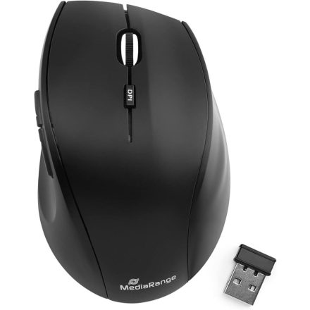 MediaRange MROS208 Wireless 5-button Optical Mouse Black